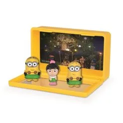 3 Minis Figurines Minions Les Minions En Fête - Moi Moche Et Méchant Soldes