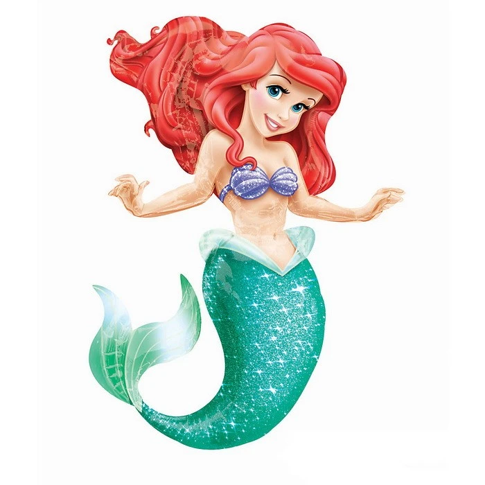 Ballon Airwalker Ariel - La Petite Sirene Soldes
