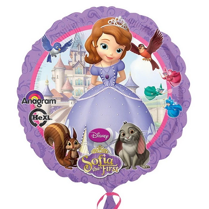 Ballon Métallisé Princesse Sofia - Princesse Sofia Soldes