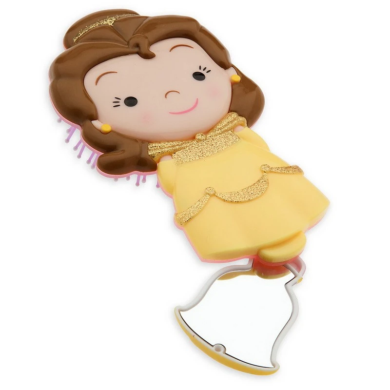 Brosse à Cheveux Belle Avec Miroir - La Belle Et La Bete Soldes – Image 2