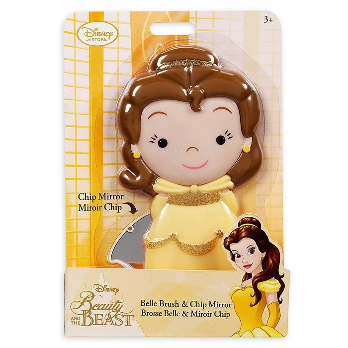 Brosse à Cheveux Belle Avec Miroir - La Belle Et La Bete Soldes – Image 5