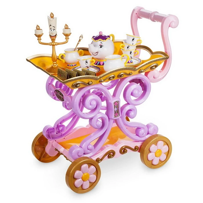 Chariot à Thé Belle, La Belle Et La Bête - La Belle Et La Bete Soldes – Image 2
