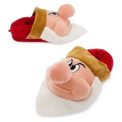 Chaussons Grincheux Pour Adultes - Blanche Neige Et Les Sept Nains Soldes
