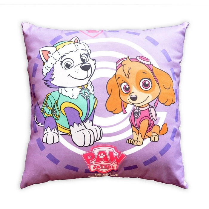 Coussin + Plaid Pat'Patrouille Rose - Paw Patrol Soldes – Image 2