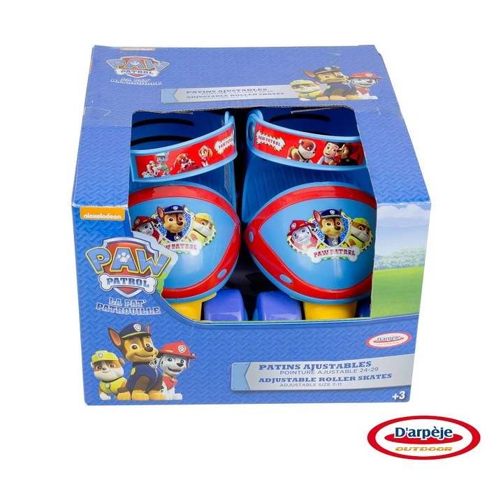 D'Arpèje Patins à Roulettes Ajustables Pat' Patrouille Taille 24 29 - Paw Patrol Soldes – Image 2