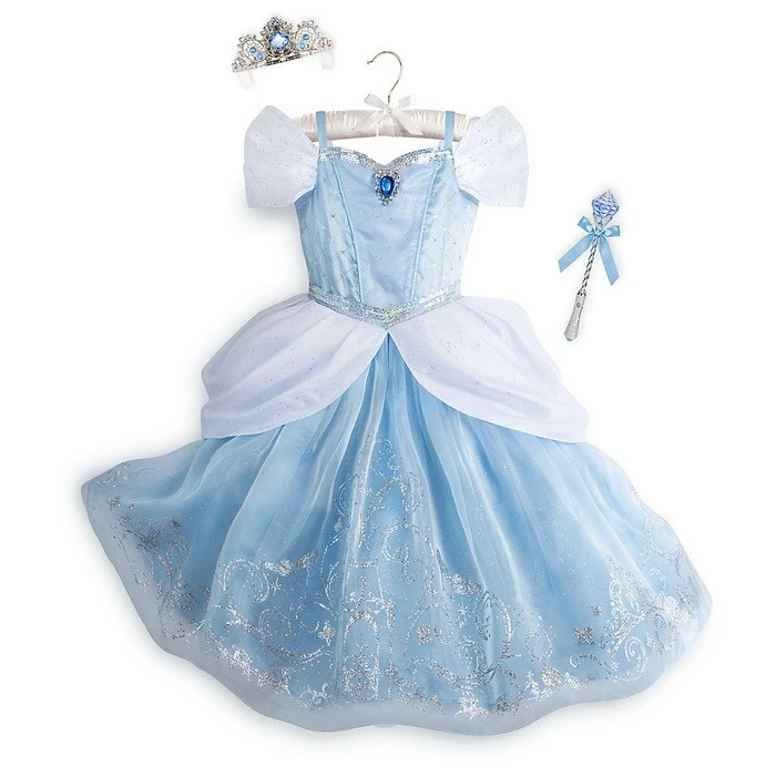 Déguisement Lumineux Cendrillon De Luxe Avec Accessoires Pour Enfants - Cendrillon Soldes – Image 3