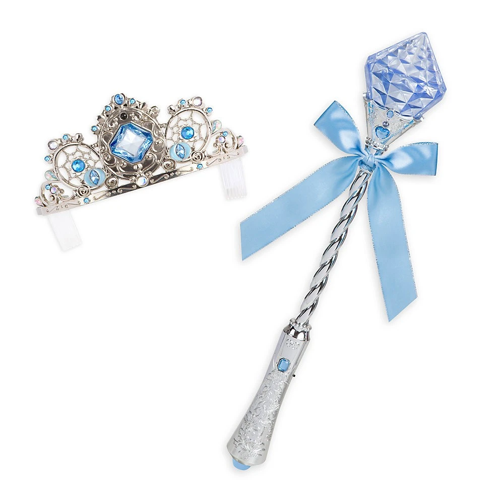 Déguisement Lumineux Cendrillon De Luxe Avec Accessoires Pour Enfants - Cendrillon Soldes – Image 5