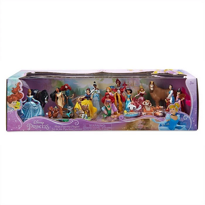 Ensemble De Méga Figurines Princesses Disney - La Belle Et La Bete Soldes – Image 2