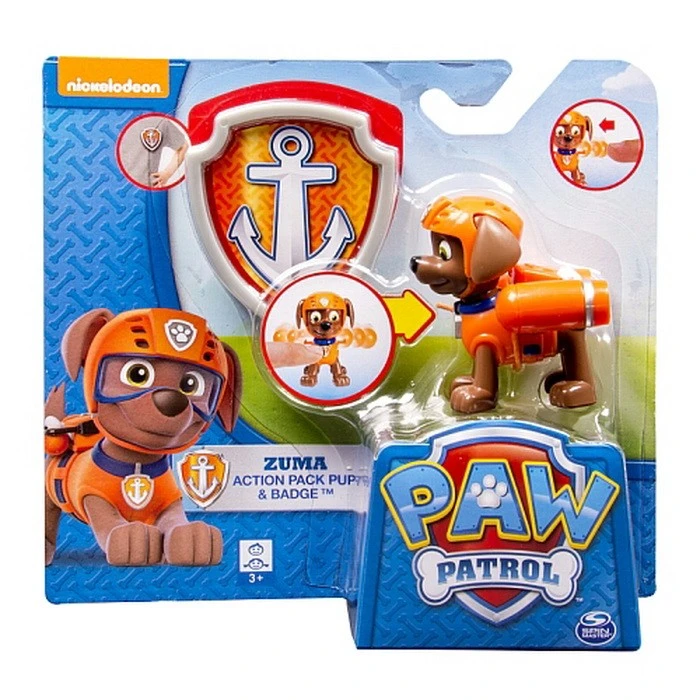 Figurine Paw Patrol Zuma - Paw Patrol Soldes – Image 2