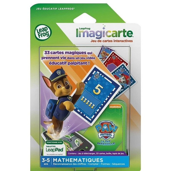 Jeu Leappad Imagicards : Pat Patrouille - Paw Patrol Soldes