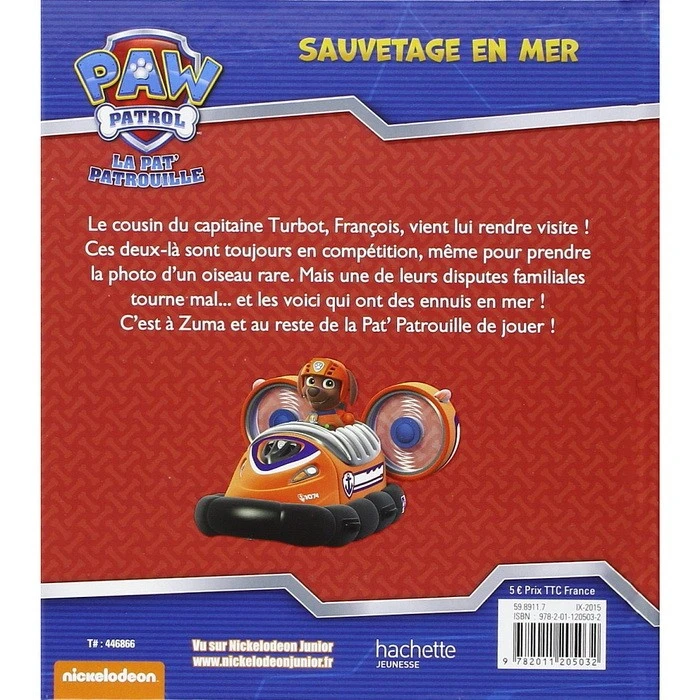 La Pat'Patrouille Sauvetage En Mer - Paw Patrol Soldes – Image 2