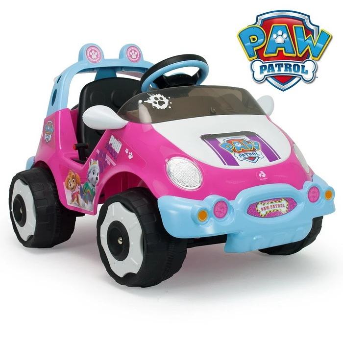 Ldd Injusa Voiture Racing Car Paw Patrol Fille 6v - Paw Patrol Soldes
