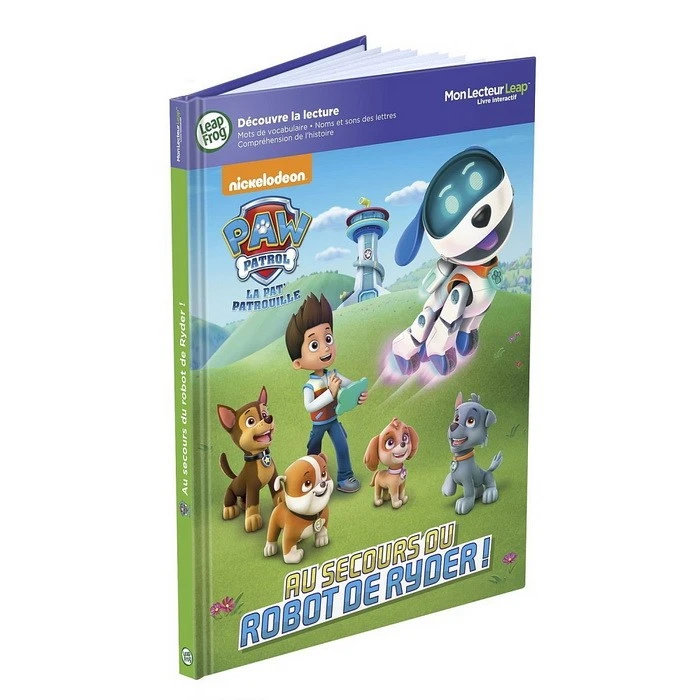 Livre Mon Lecteur Leap Livre Pat' Patrouille - Paw Patrol Soldes