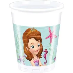 Lot De 8 Gobelets De Fête Princesse Sofia - Princesse Sofia Soldes