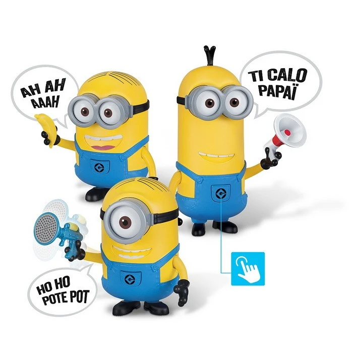 Moi Moche Et Méchant 3 Figurine Articulée Parlante Avec Effets Sonores Stuart - Moi Moche Et Méchant Soldes – Image 2