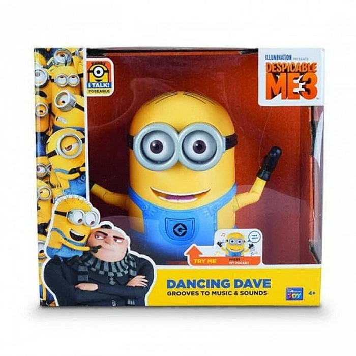 Moi Moche Et Méchant 3 Figurine Dansante Dave - Moi Moche Et Méchant Soldes – Image 2