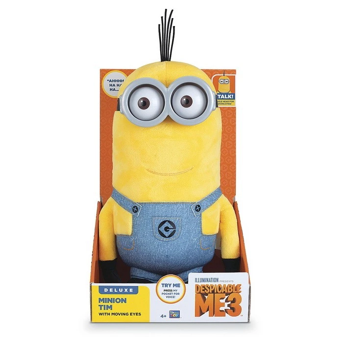 Moi Moche Et Méchant 3 Peluche Parlante Tim - Moi Moche Et Méchant Soldes – Image 2