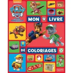 Mon Livre De Coloriages Pat' Patrouille - Paw Patrol Soldes
