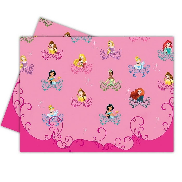 Nappe Princesses Disney - La Belle Et La Bete Soldes