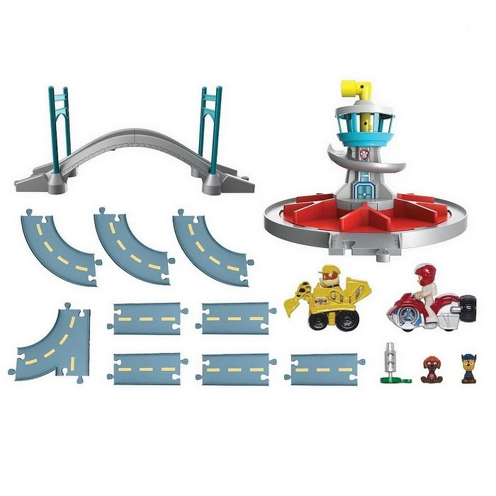Pat Patrouille Tour Controle Avec Pont Catastrophe - Paw Patrol Soldes – Image 3