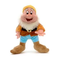 Petite Peluche Joyeux De 28 Cm - Blanche Neige Et Les Sept Nains Soldes