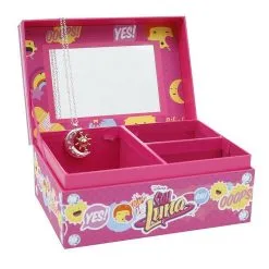 Soy Luna Boîte à Bijoux + Collier Avec Pendentif - Soy Luna Soldes