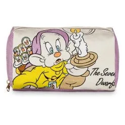 Trousse De Maquillage Les Sept Nains En Toile - Blanche Neige Et Les Sept Nains Soldes