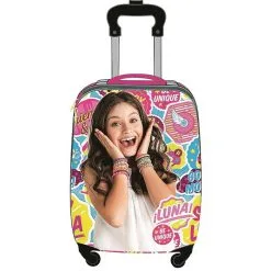 Valise Rigide à Roulettes Soy Luna Visage - Soy Luna Soldes